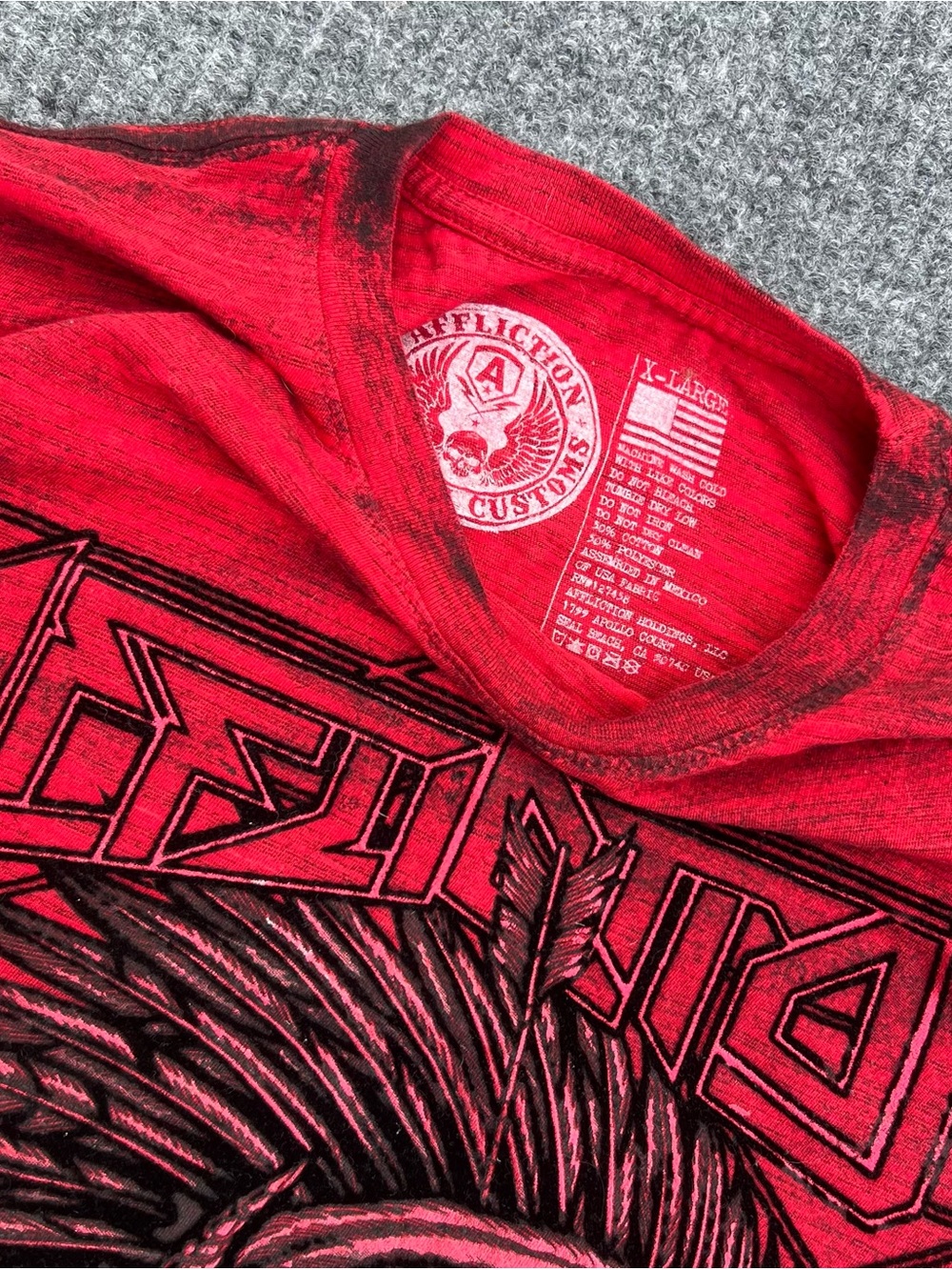 Y2K Affliction Tee - Picture 3 of 5